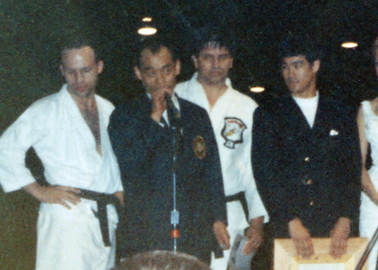 Ernest Lieb, J. Reeh, Ed Parker, Bruce Lee